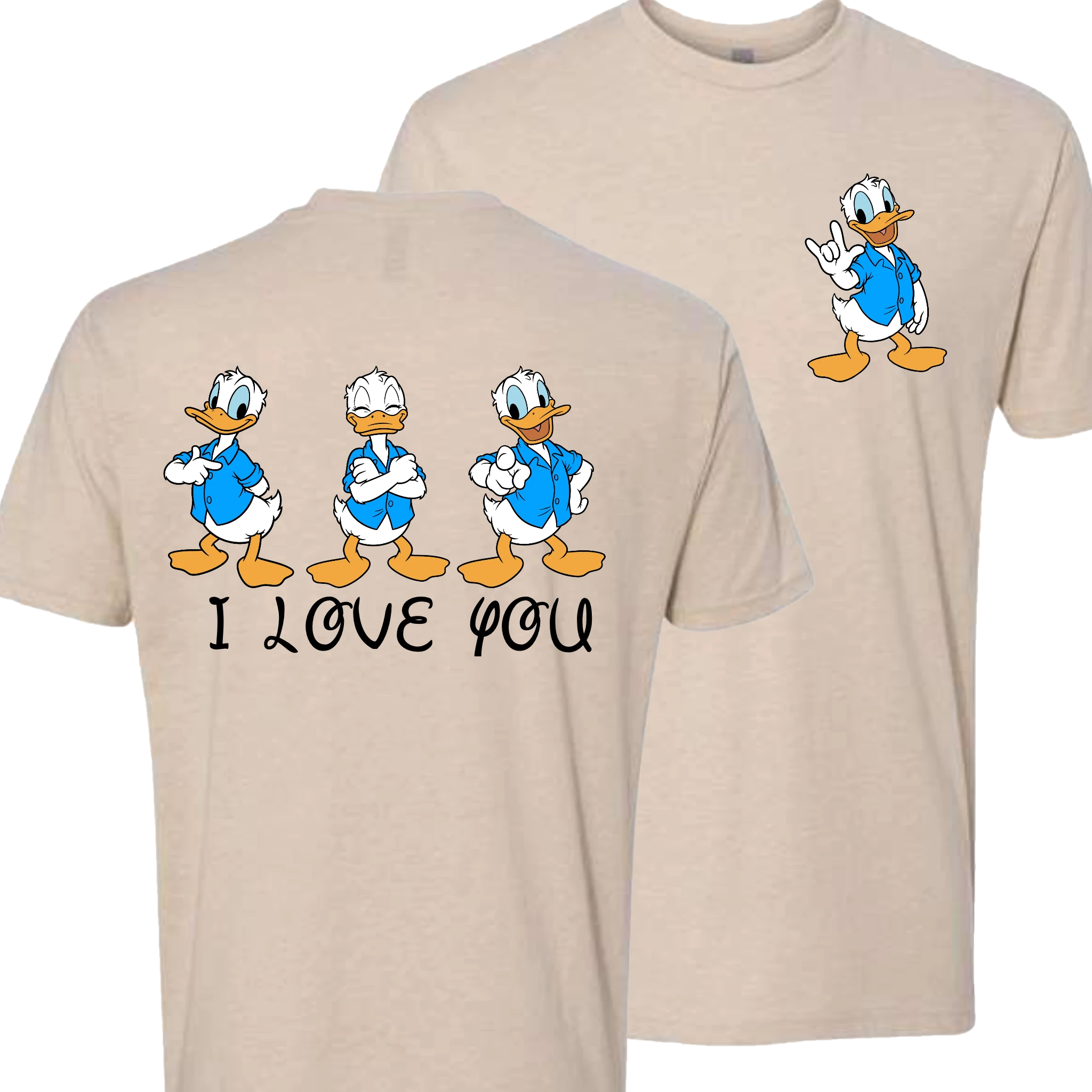 Donald ILY I Love You T-Shirt