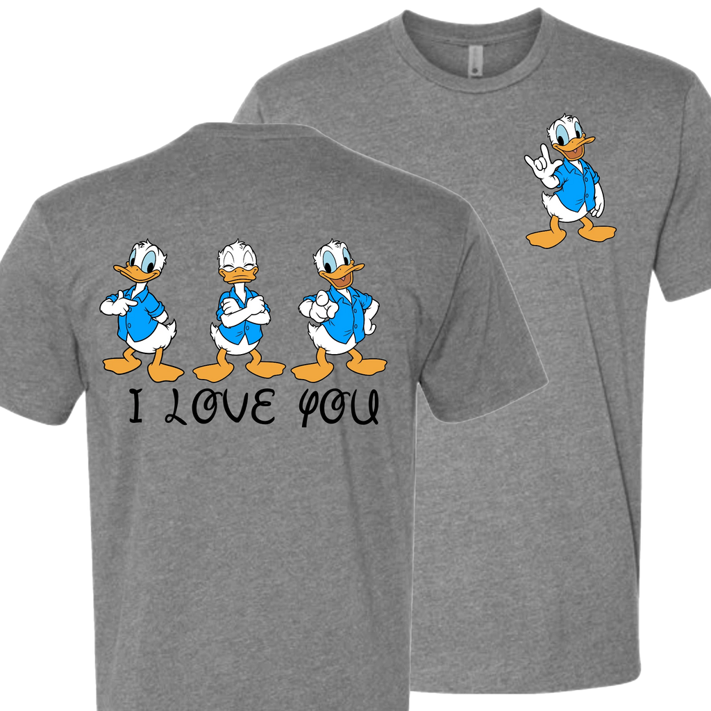 Donald ILY I Love You T-Shirt