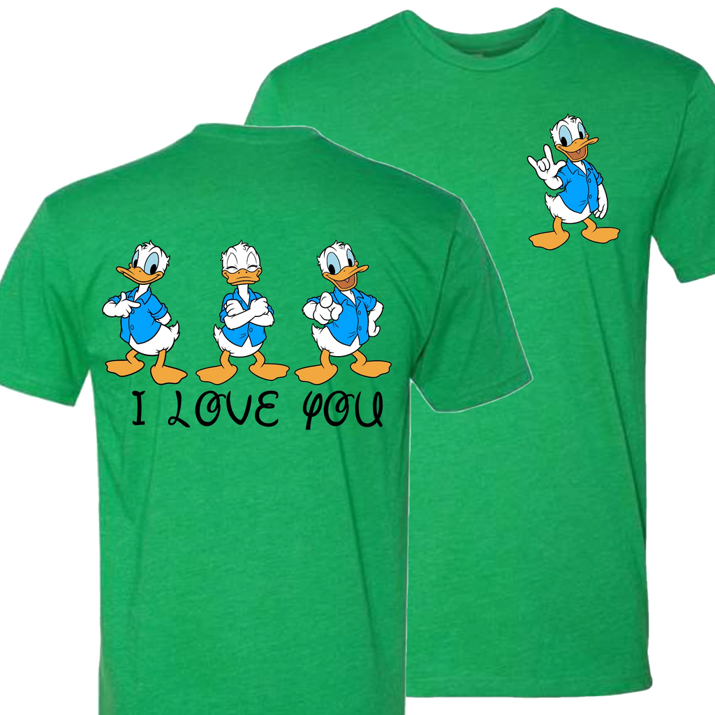Donald ILY I Love You T-Shirt