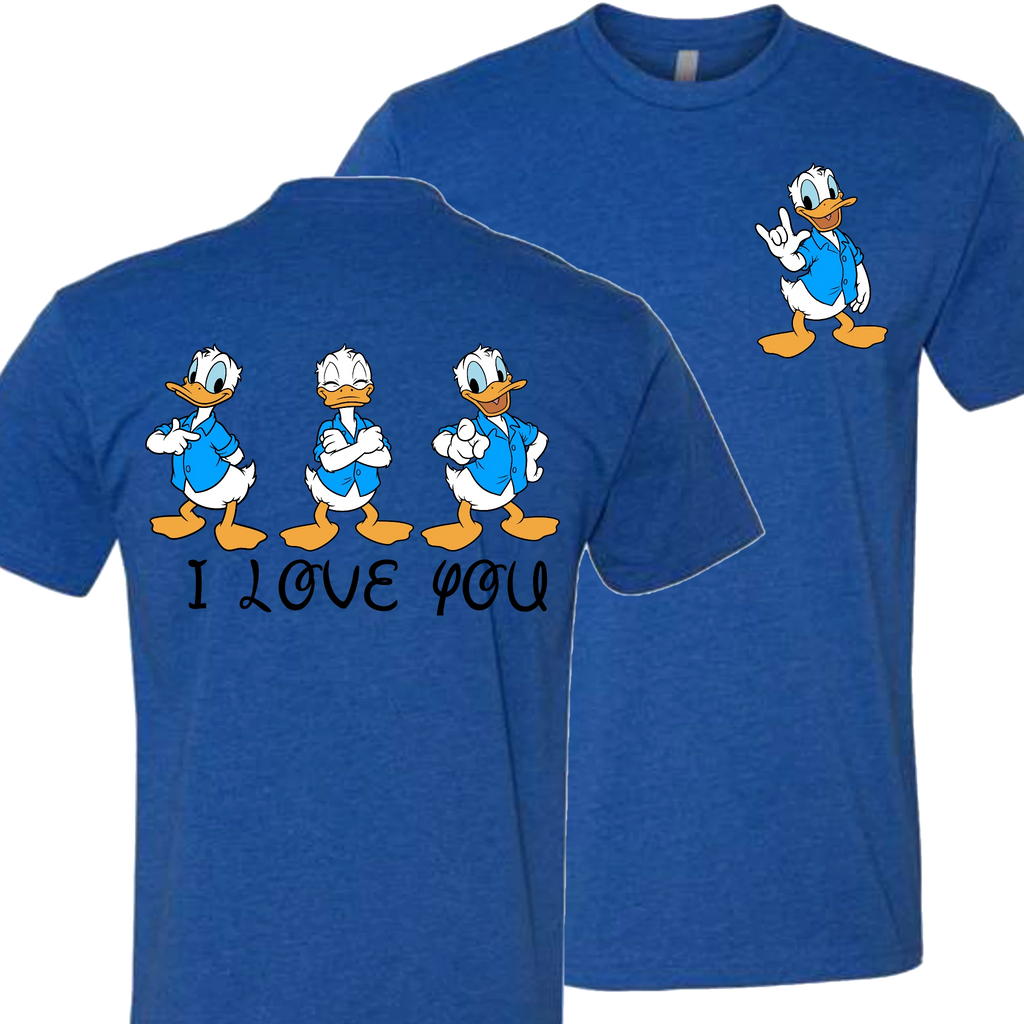 Donald ILY I Love You T-Shirt