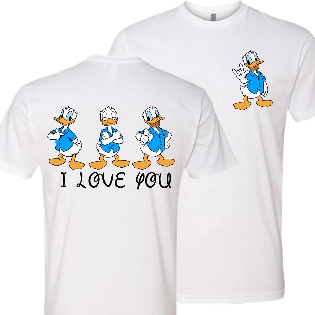 Donald ILY I Love You T-Shirt