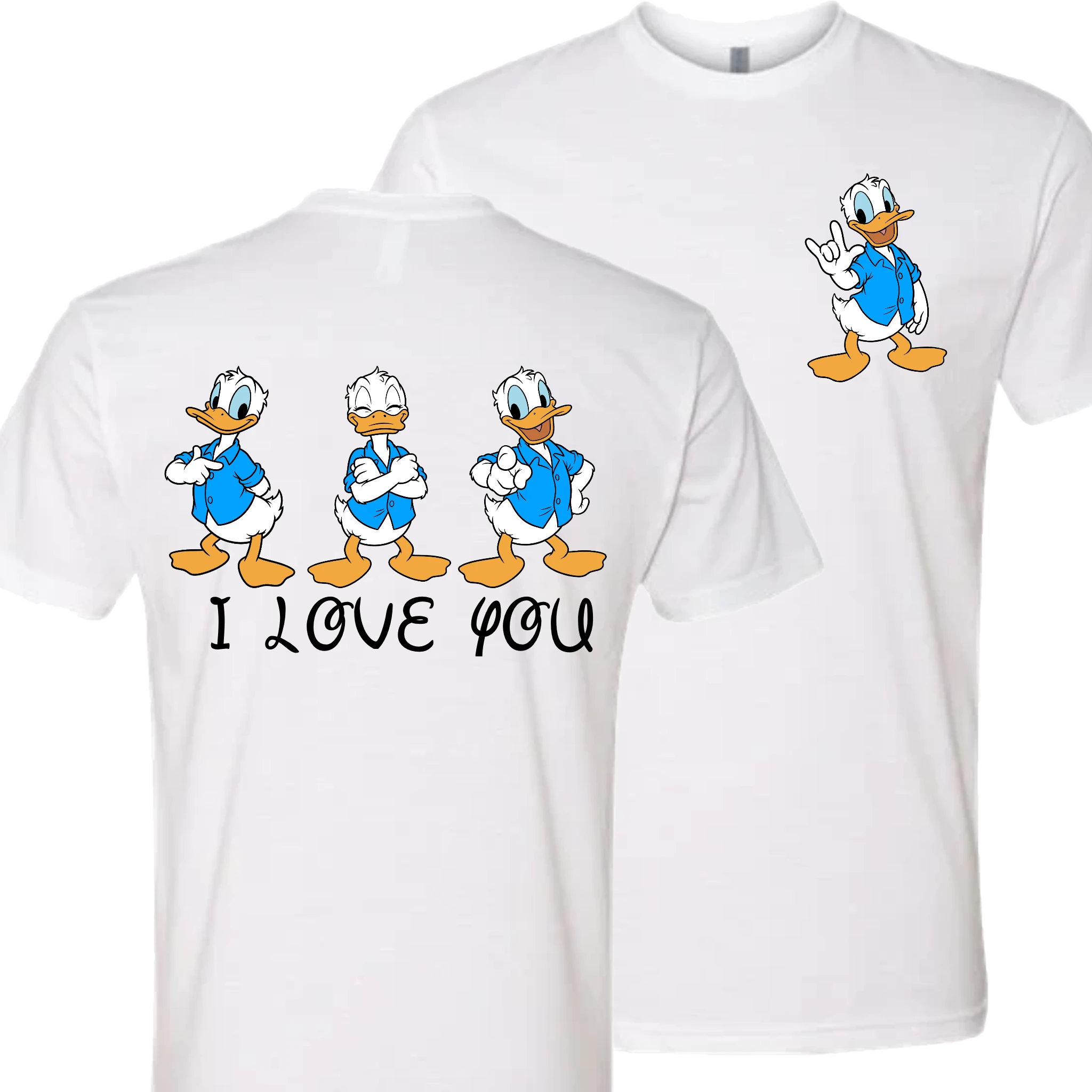 Donald ILY I Love You T-Shirt