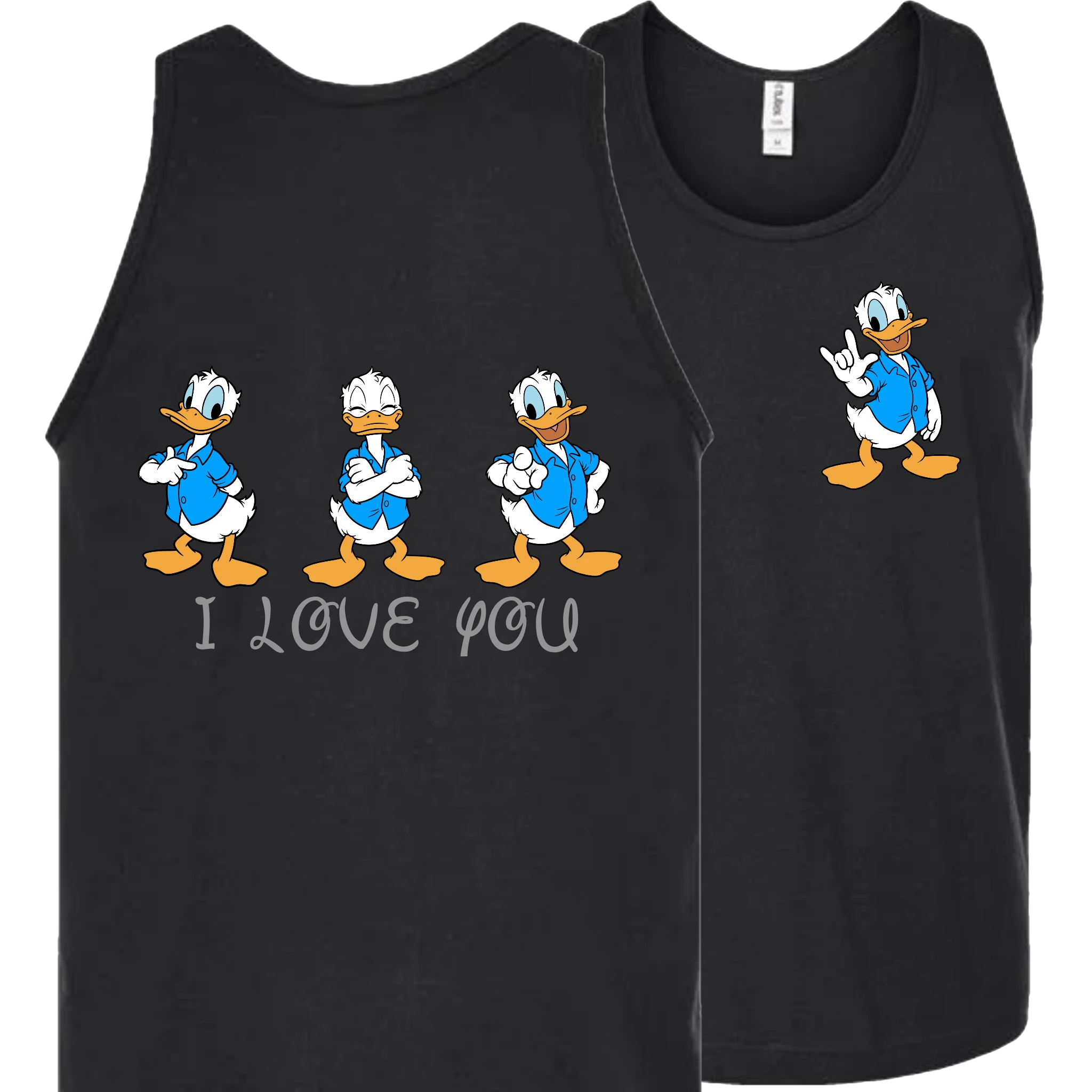 Donald ILY I Love You Tank Top (MEN)