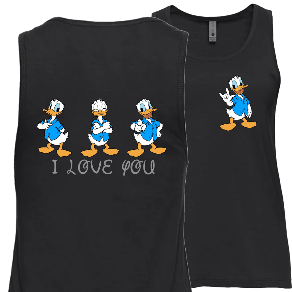 Donald ILY I Love You Tank Top (WOMEN)