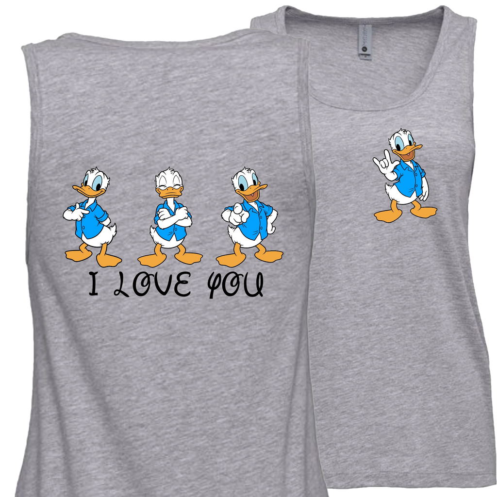 Donald ILY I Love You Tank Top (WOMEN)