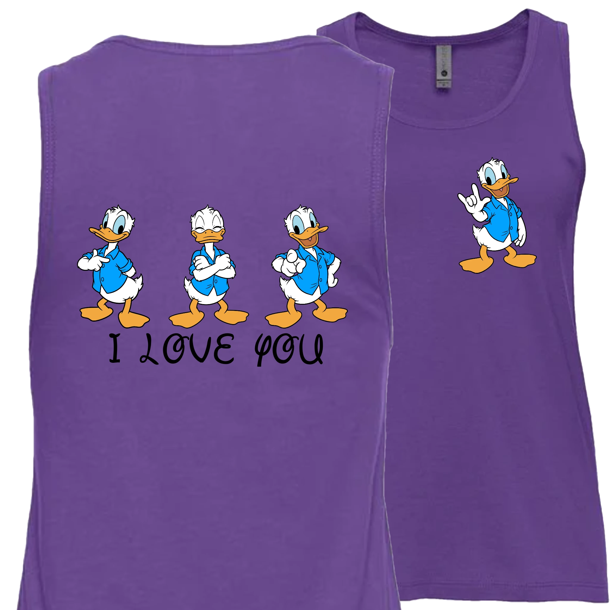 Donald ILY I Love You Tank Top (WOMEN)