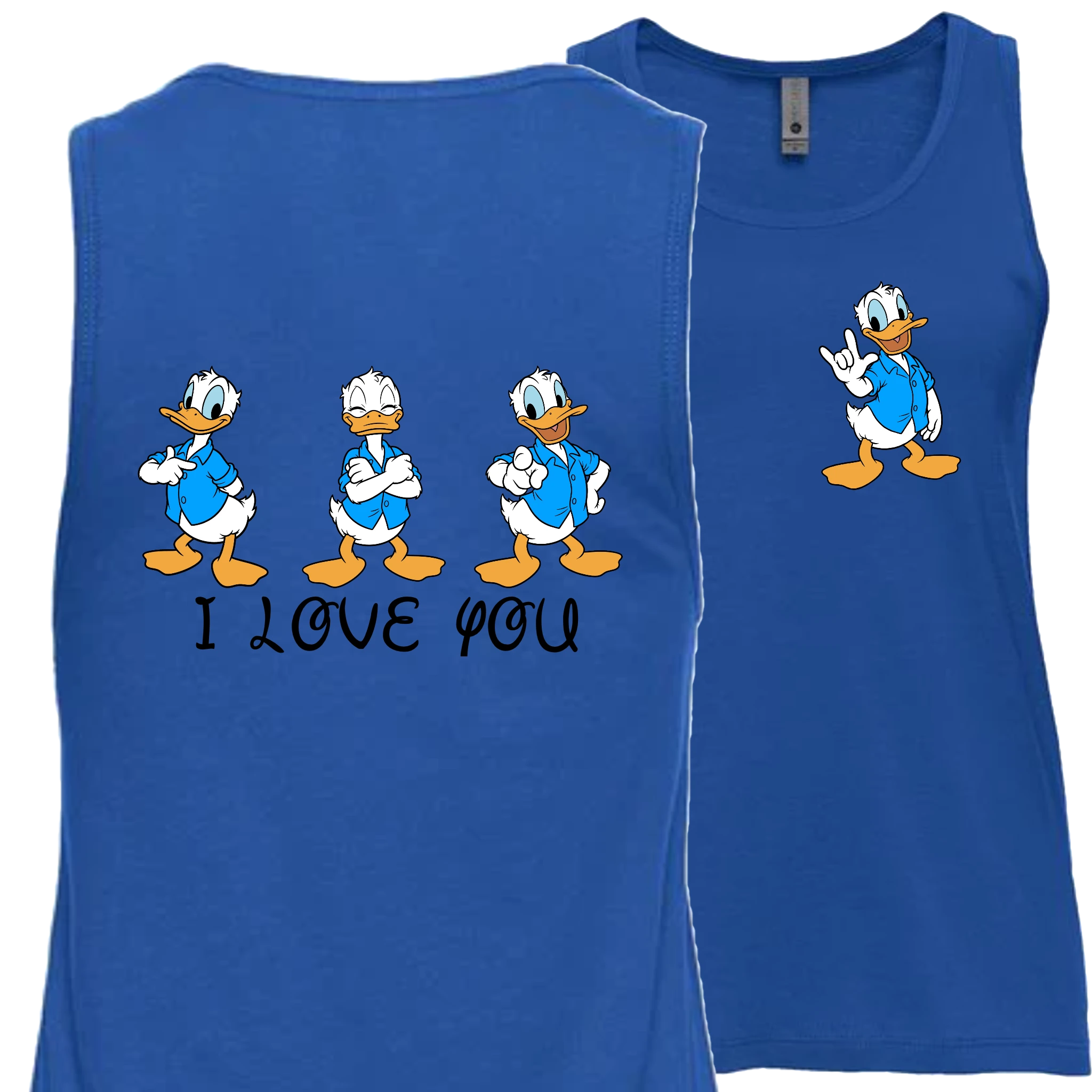Donald ILY I Love You Tank Top (WOMEN)