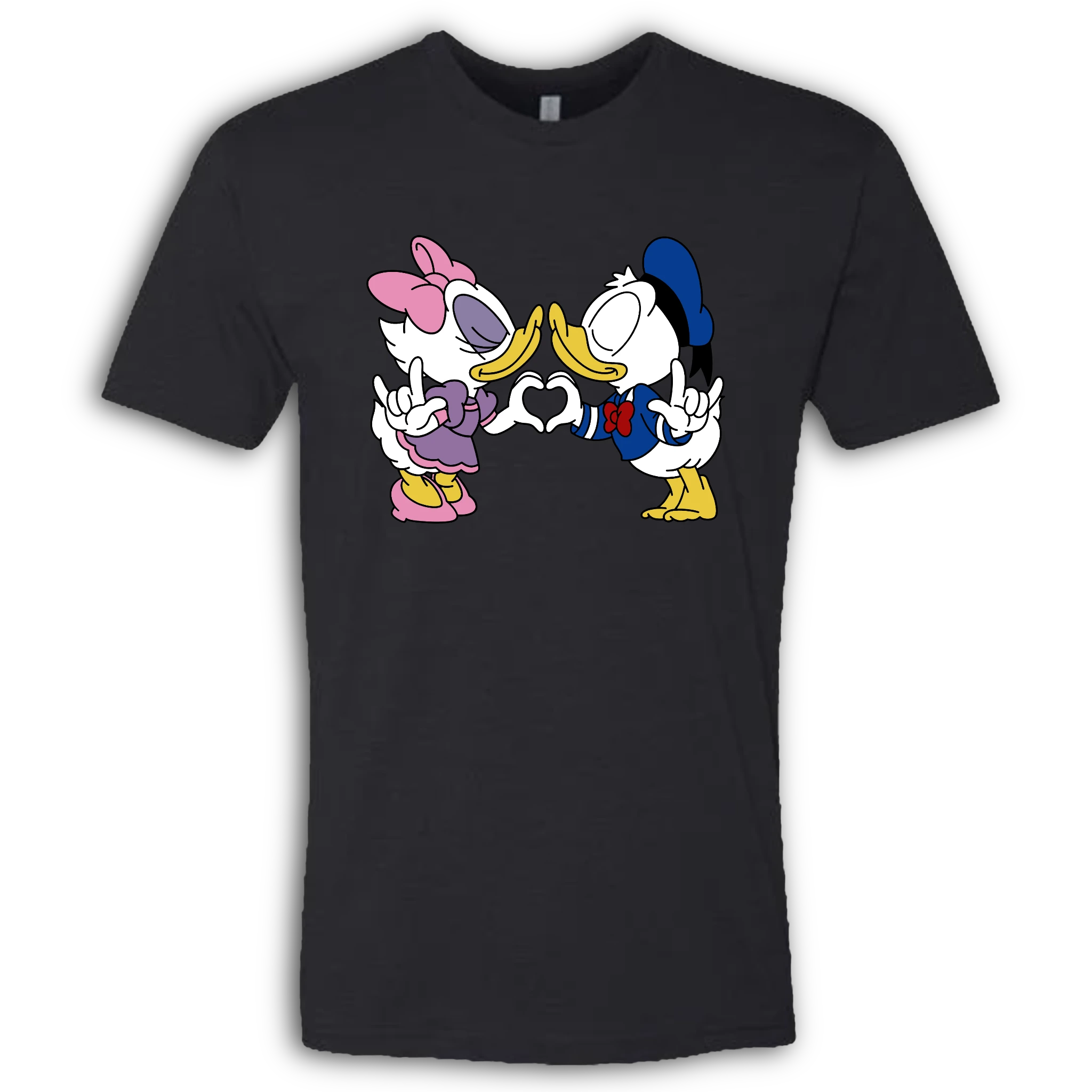 Donald & Daisy Hand Heart T-Shirt
