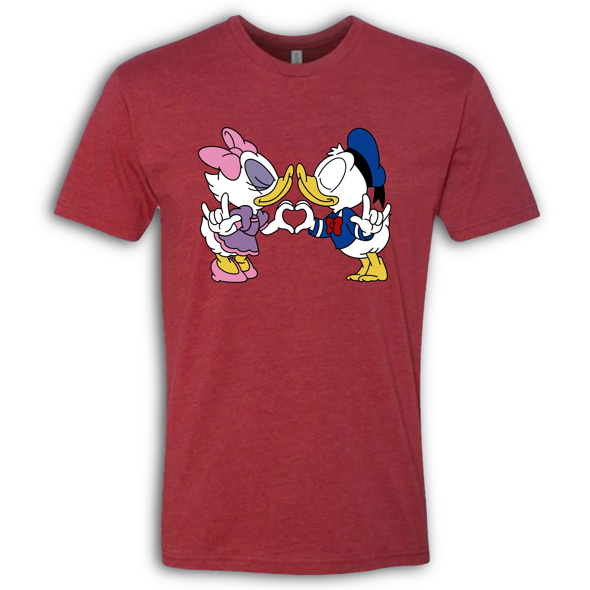 Donald & Daisy Hand Heart T-Shirt