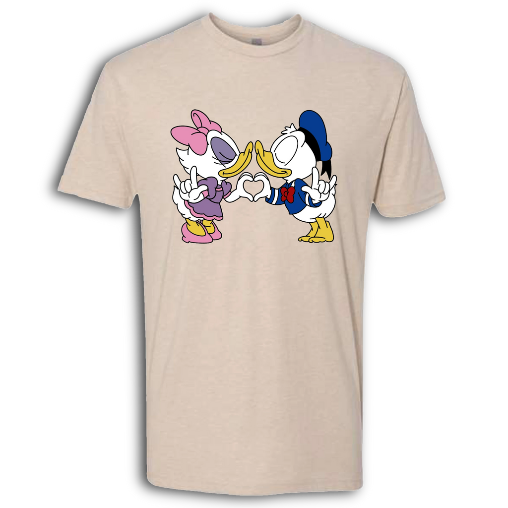 Donald & Daisy Hand Heart T-Shirt