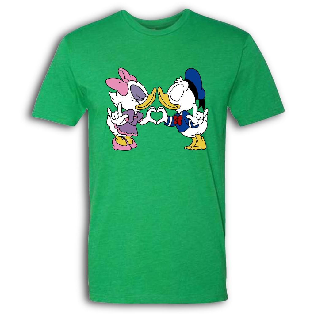 Donald & Daisy Hand Heart T-Shirt