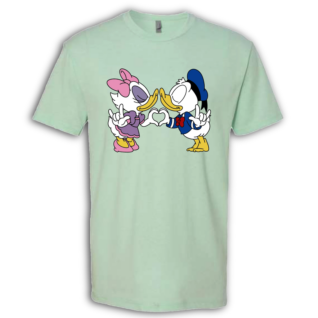 Donald & Daisy Hand Heart T-Shirt