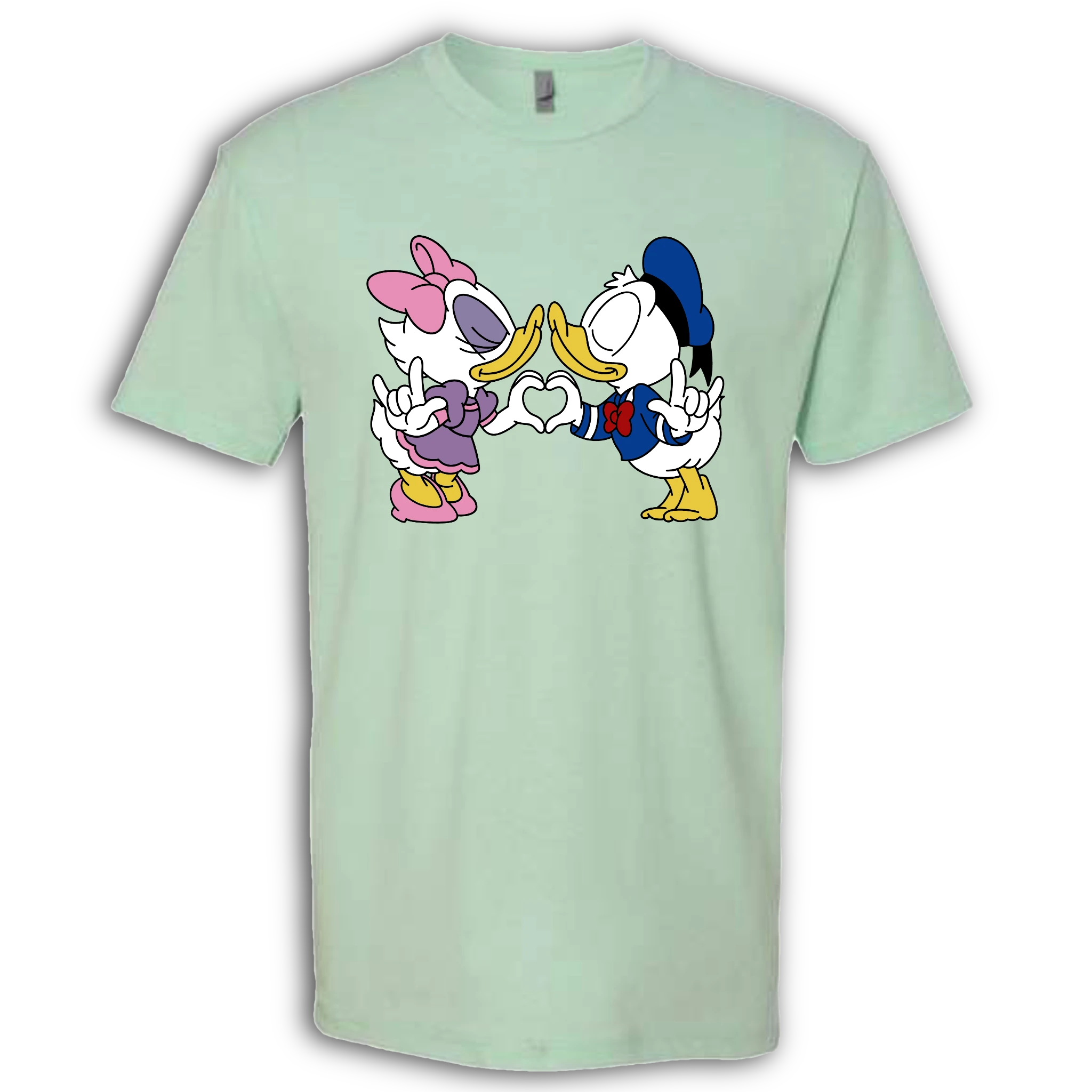 Donald & Daisy Hand Heart T-Shirt