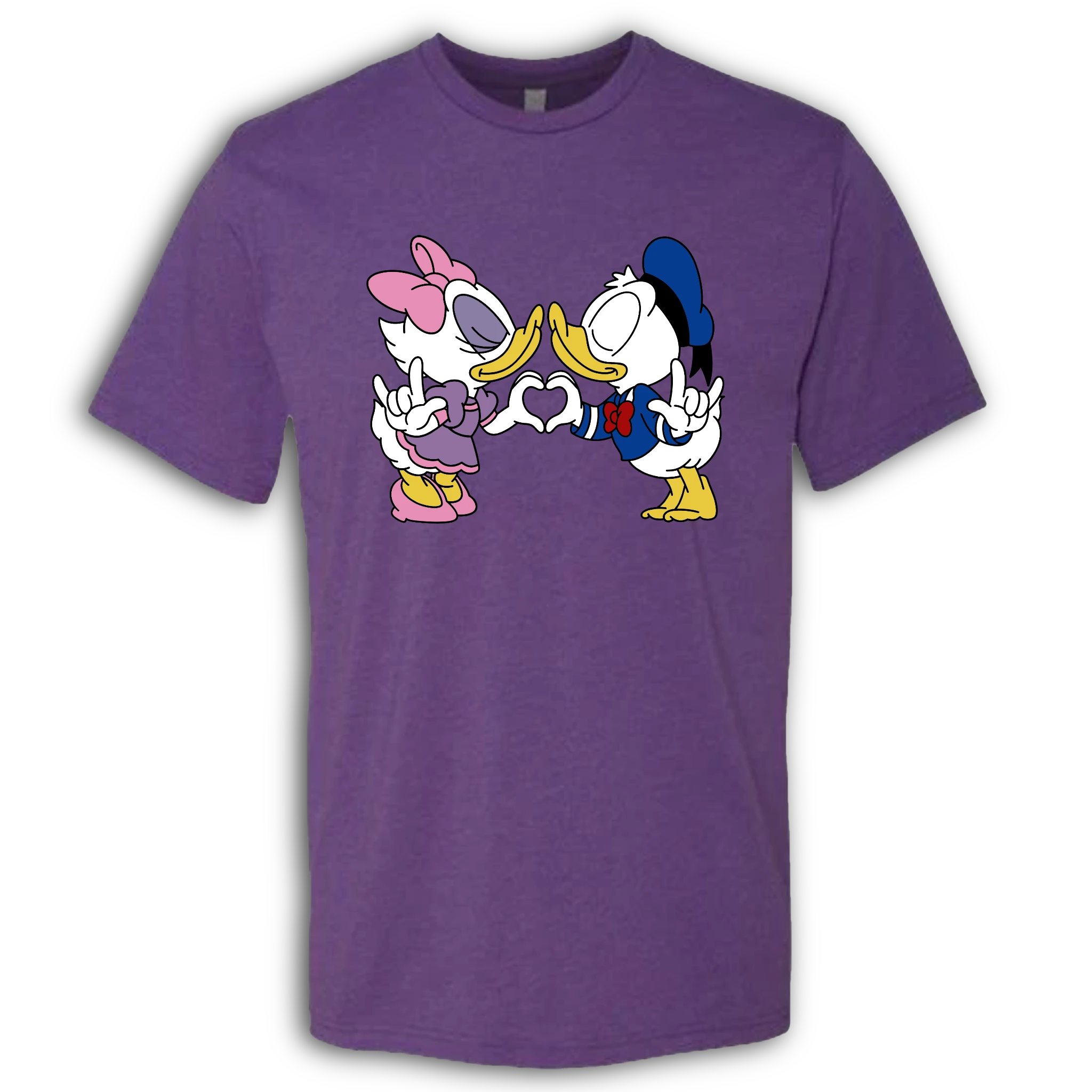 Donald & Daisy Hand Heart T-Shirt