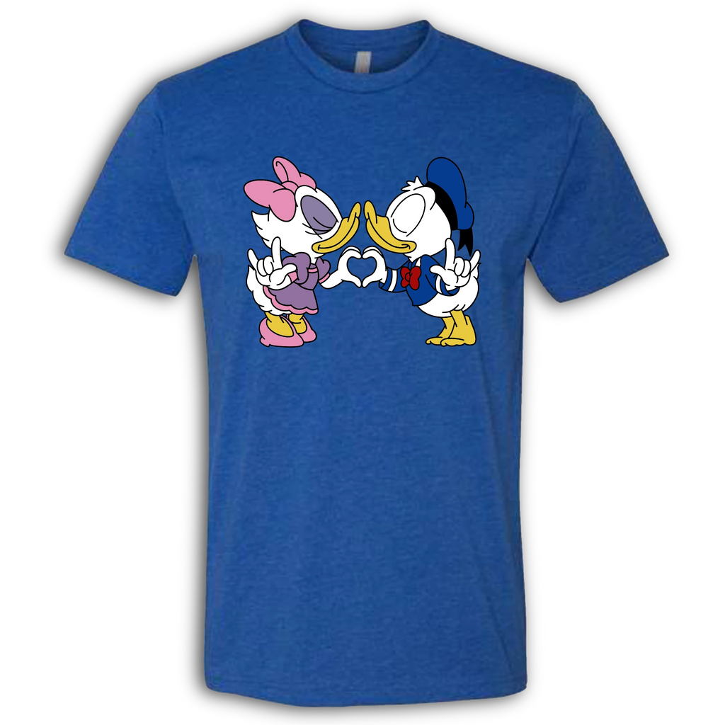 Donald & Daisy Hand Heart T-Shirt
