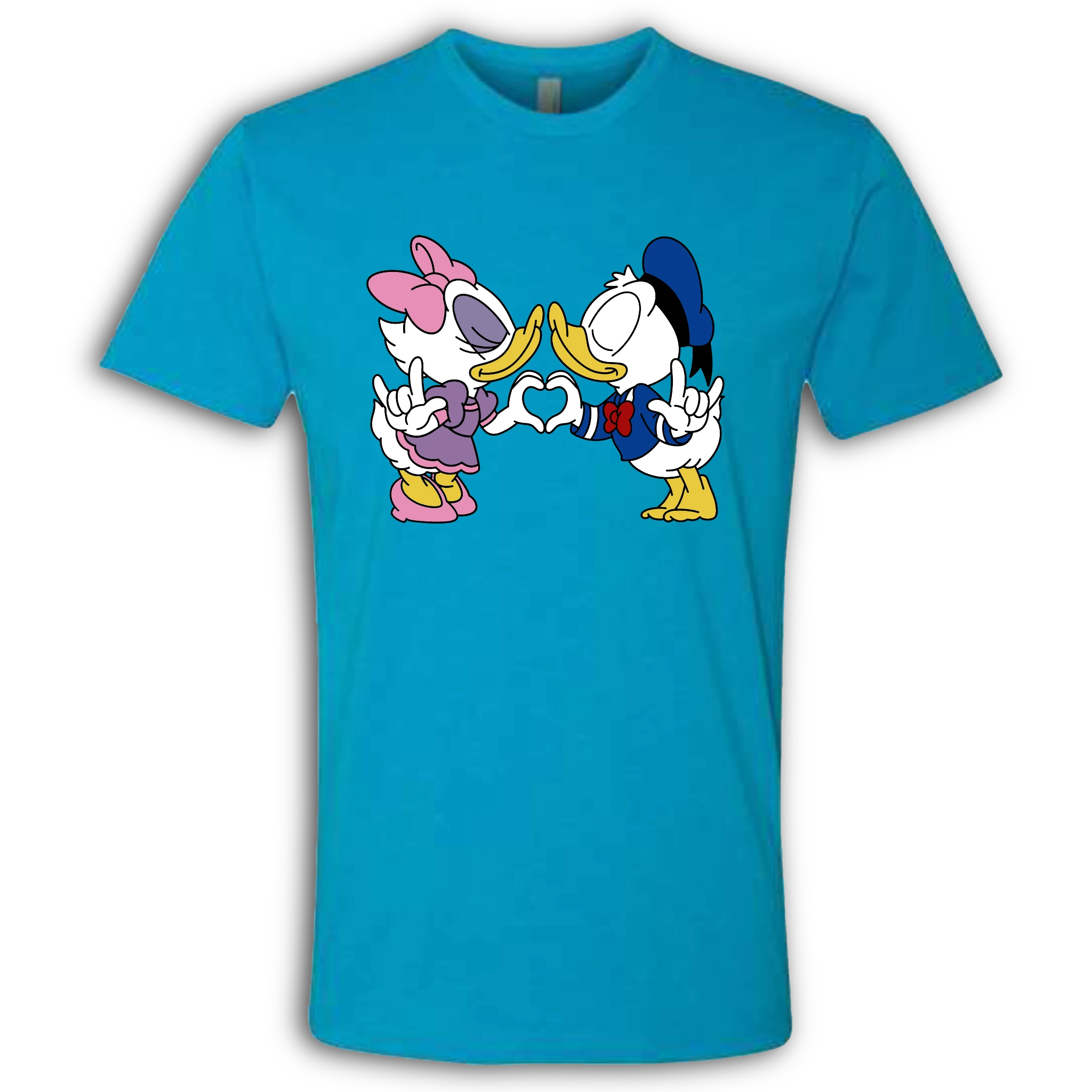 Donald & Daisy Hand Heart T-Shirt