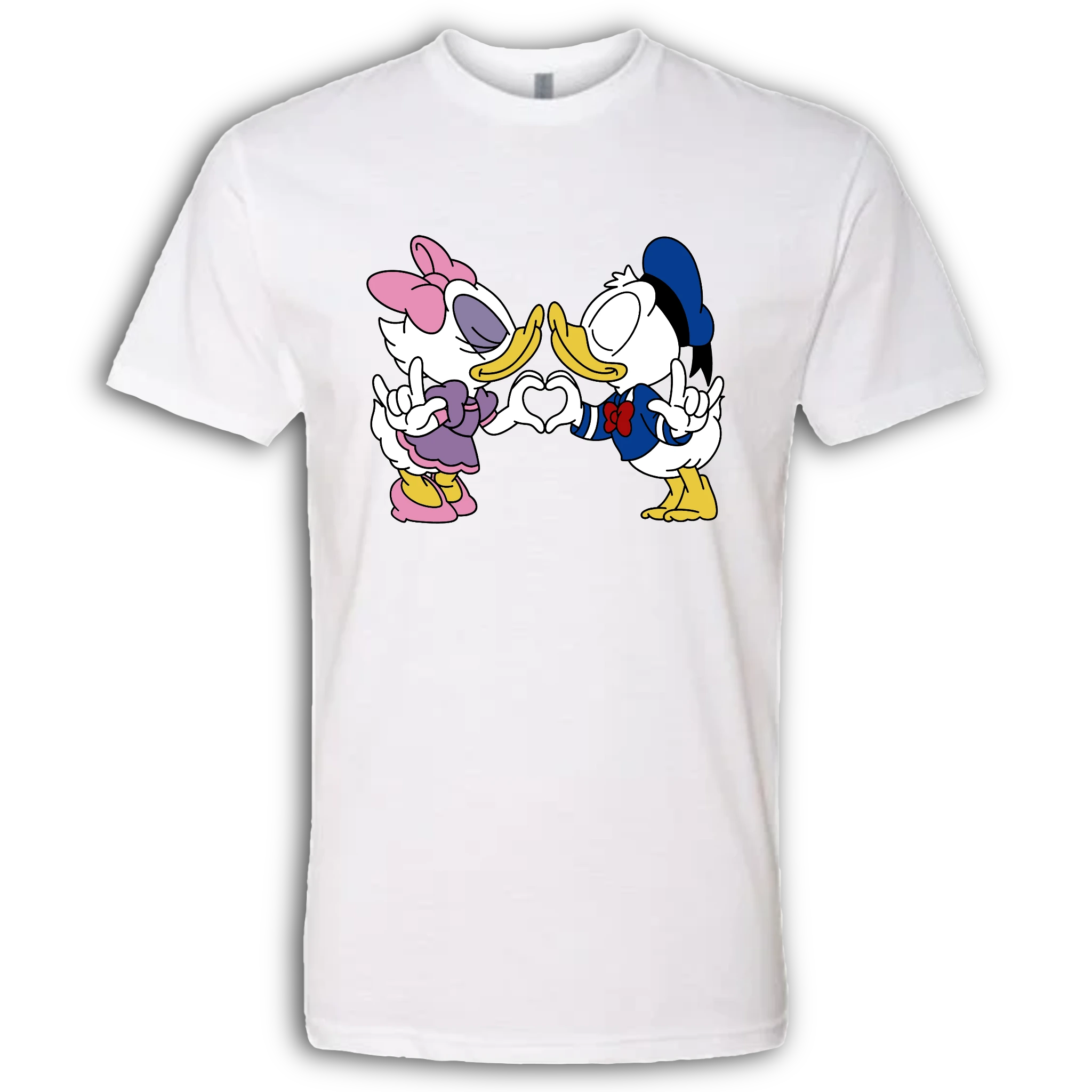 Donald & Daisy Hand Heart T-Shirt