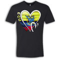 Ecuador Flag ILY HEART T-Shirt