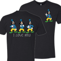Goofy ILY I Love You T-Shirt