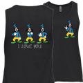 Goofy ILY I Love You Tank Top (WOMEN)