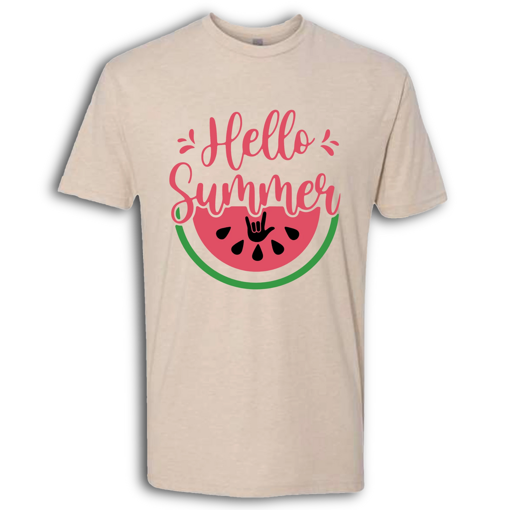 Hello Summer ASL T-Shirt