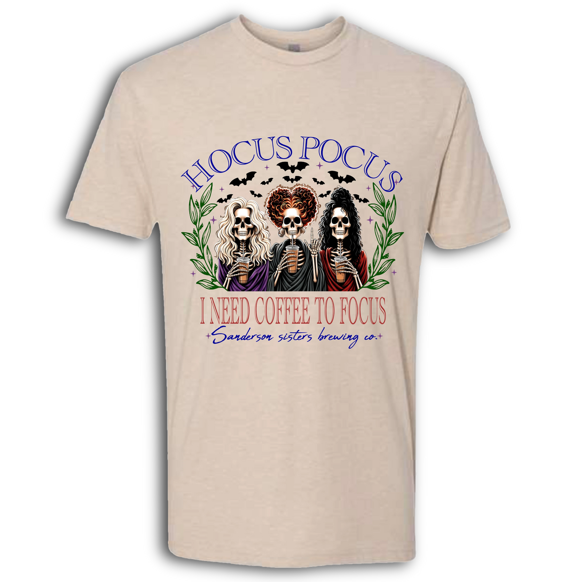 Hocus Pocus Coffee to Focus Crew T-Shirt