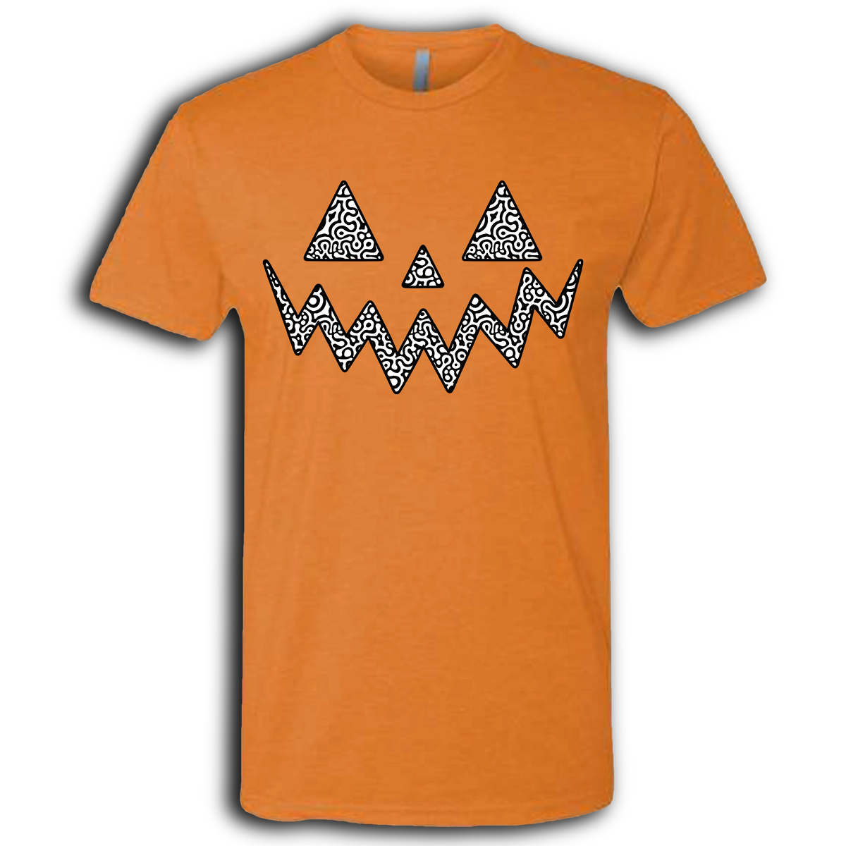 Jack O Lantern Squiggly Crew T-Shirt