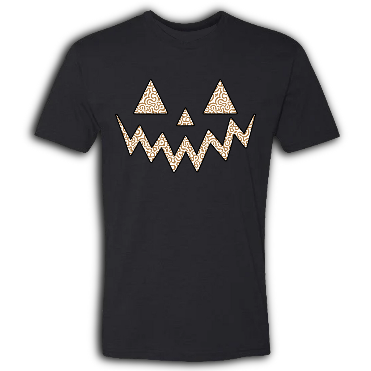 Jack O Lantern Squiggly Crew T-Shirt