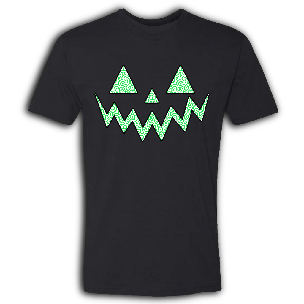 Jack O Lantern Squiggly Crew T-Shirt