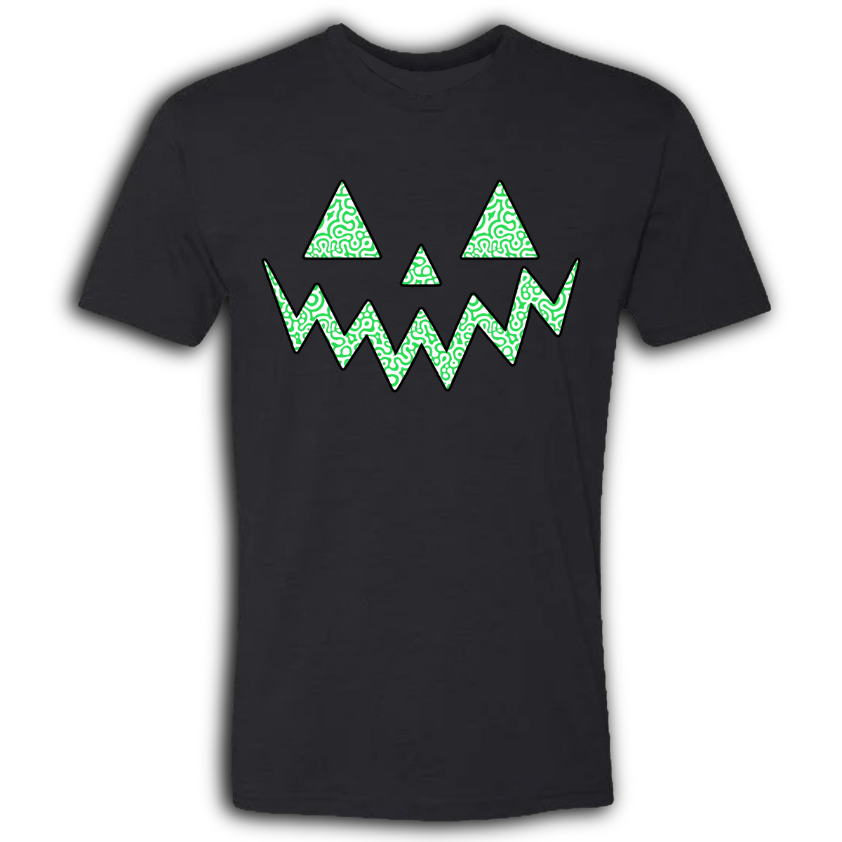 Jack O Lantern Squiggly Crew T-Shirt