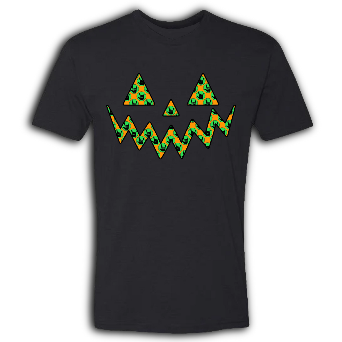 ASL Jack O Lantern Crew T-Shirt