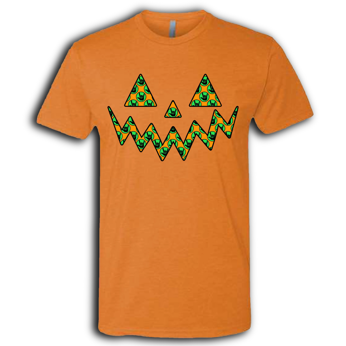 ASL Jack O Lantern Crew T-Shirt