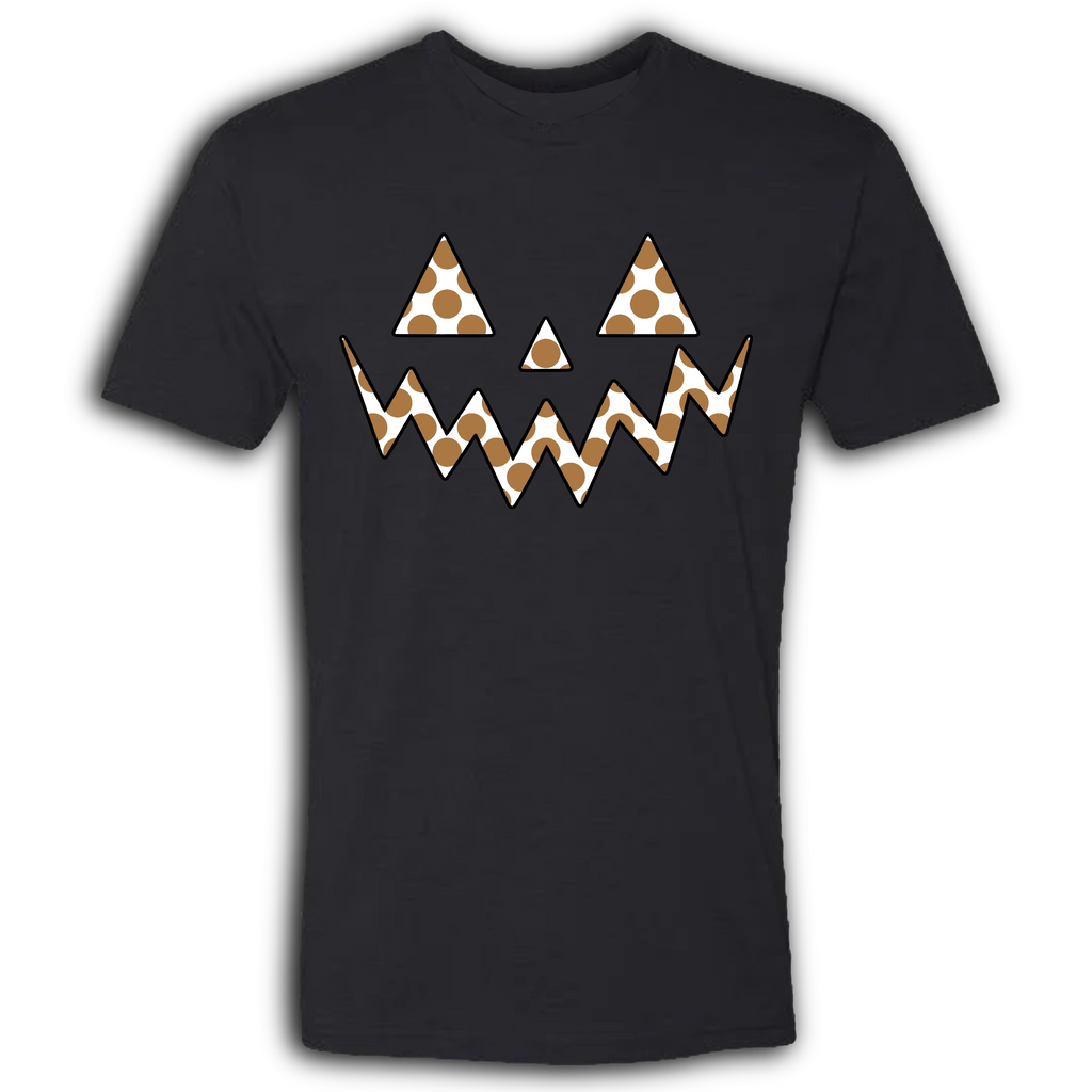 Jack O Lantern Polka Dots Crew T-Shirt