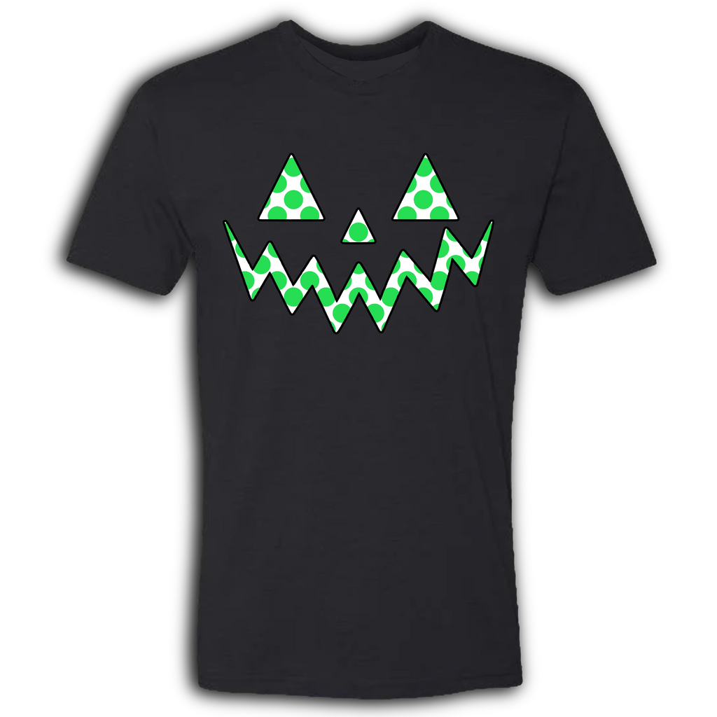 Jack O Lantern Polka Dots Crew T-Shirt