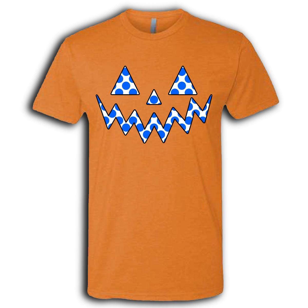 Jack O Lantern Polka Dots Crew T-Shirt