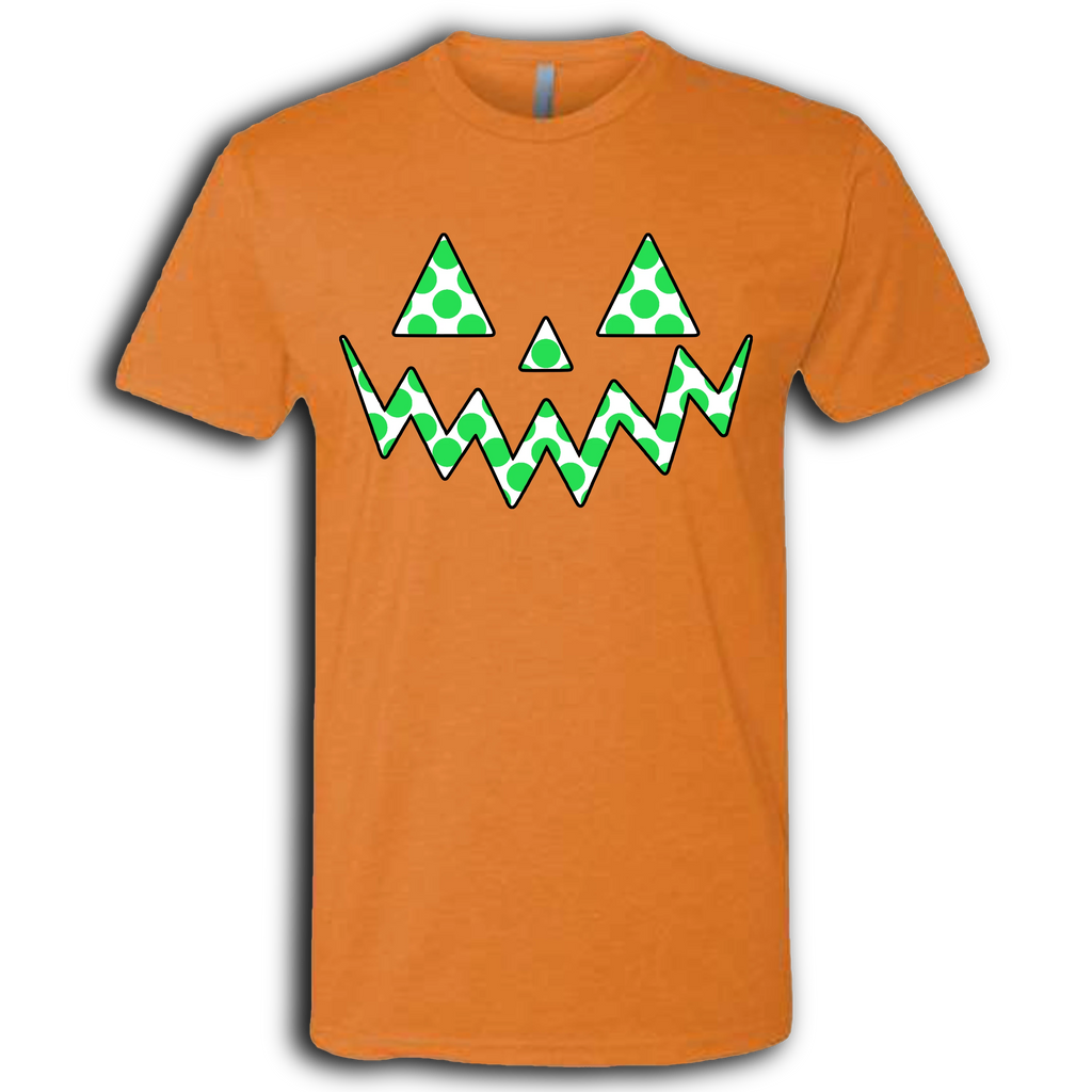 Jack O Lantern Polka Dots Crew T-Shirt