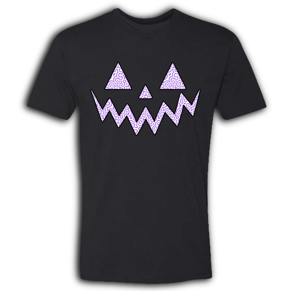 Jack O Lantern Squiggly Crew T-Shirt