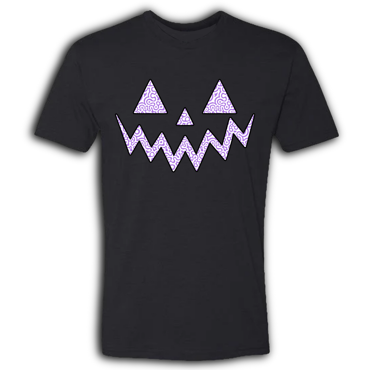 Jack O Lantern Squiggly Crew T-Shirt