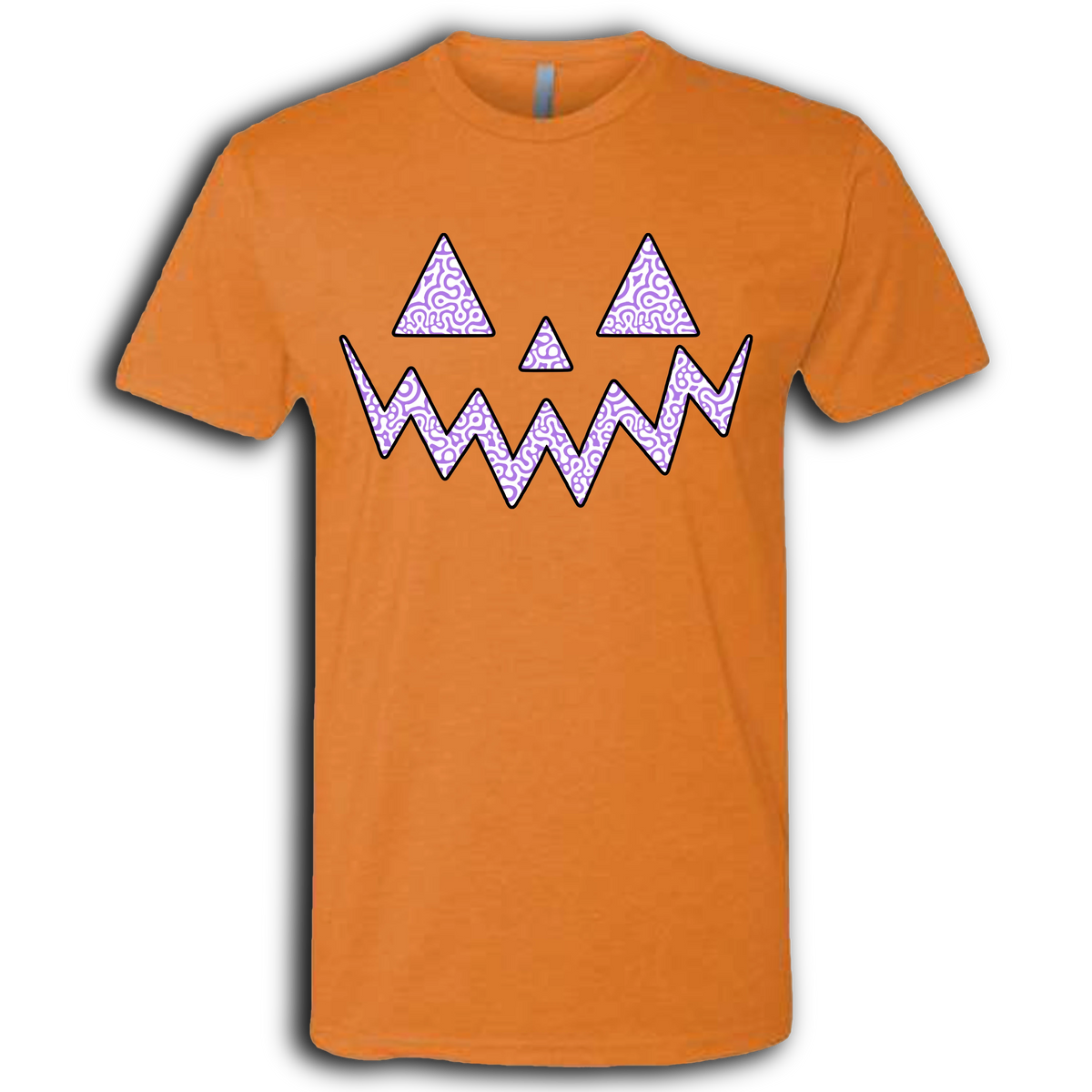 Jack O Lantern Squiggly Crew T-Shirt