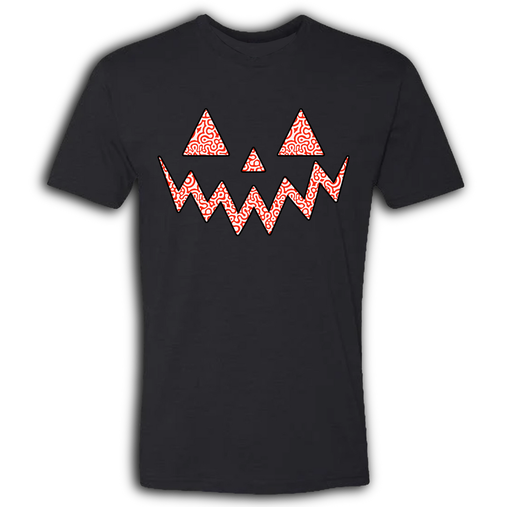 Jack O Lantern Squiggly Crew T-Shirt