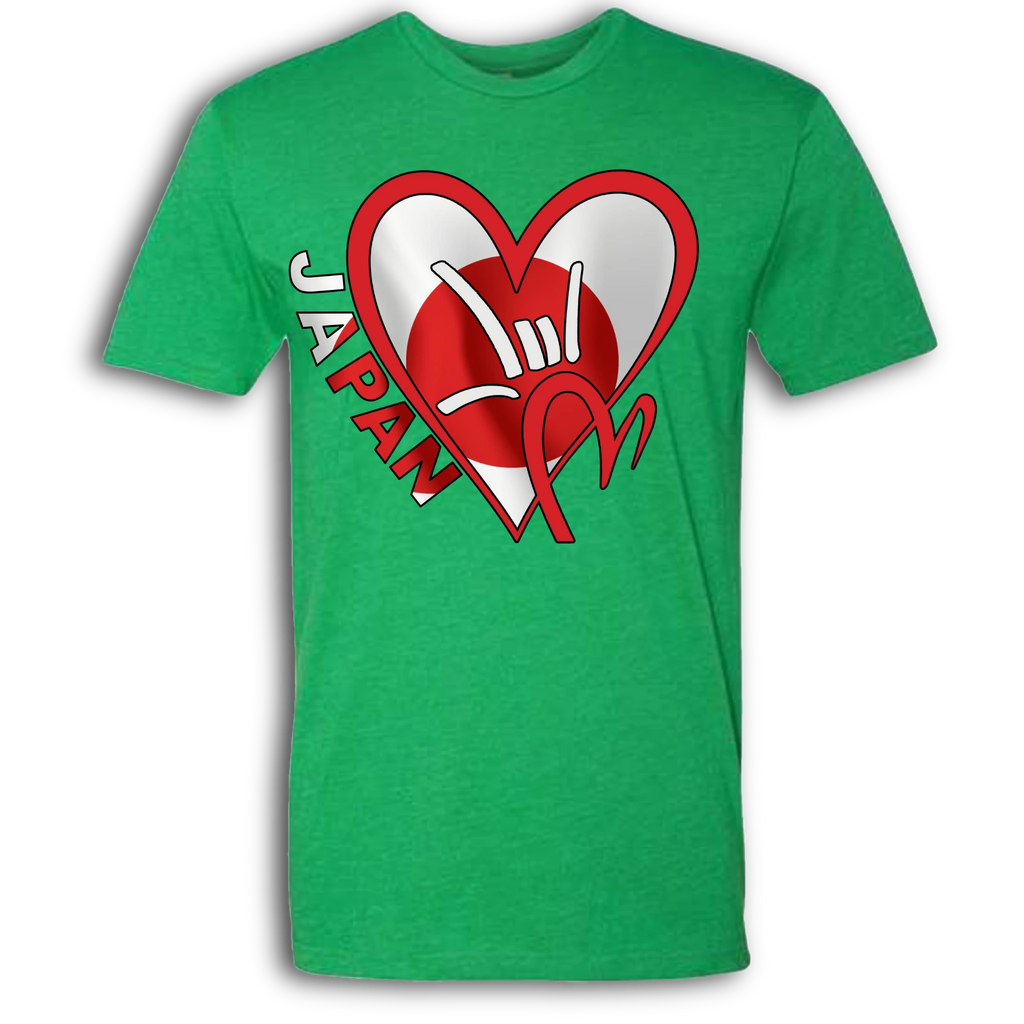 Japan Flag ILY HEART T-Shirt