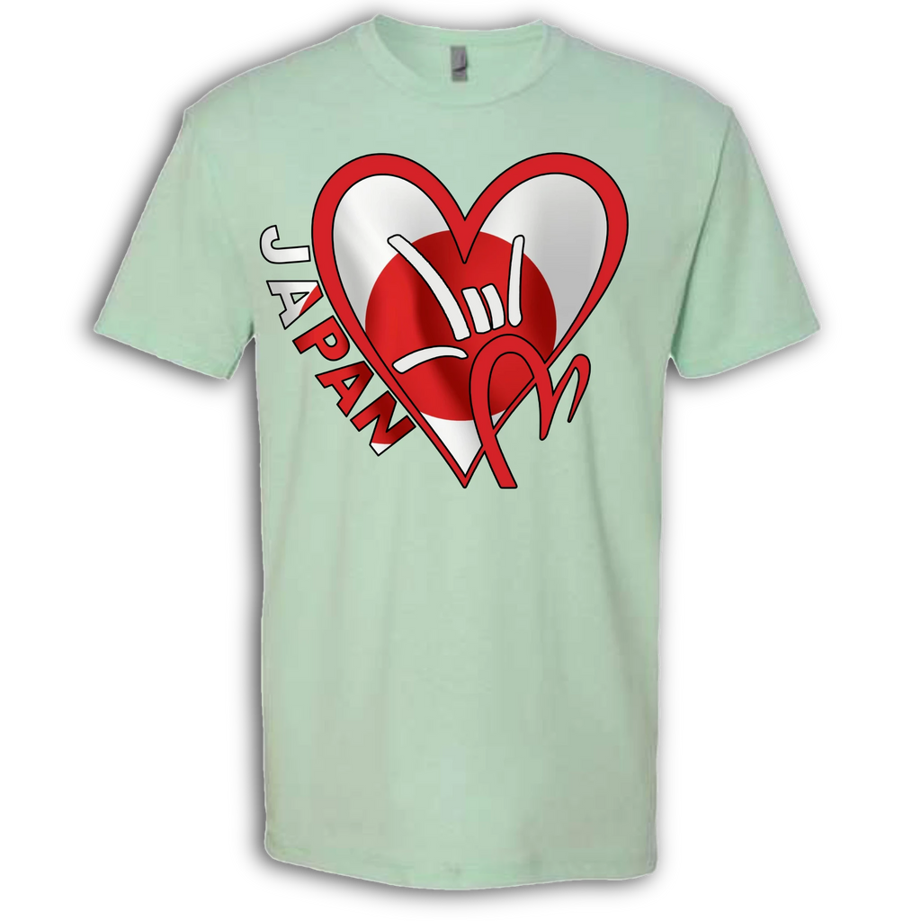 Japan Flag ILY HEART T-Shirt