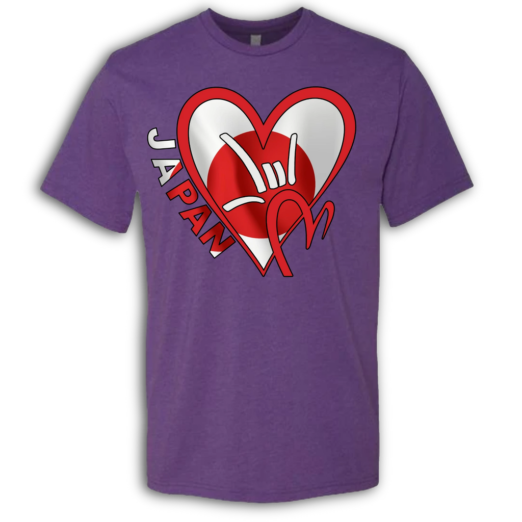 Japan Flag ILY HEART T-Shirt