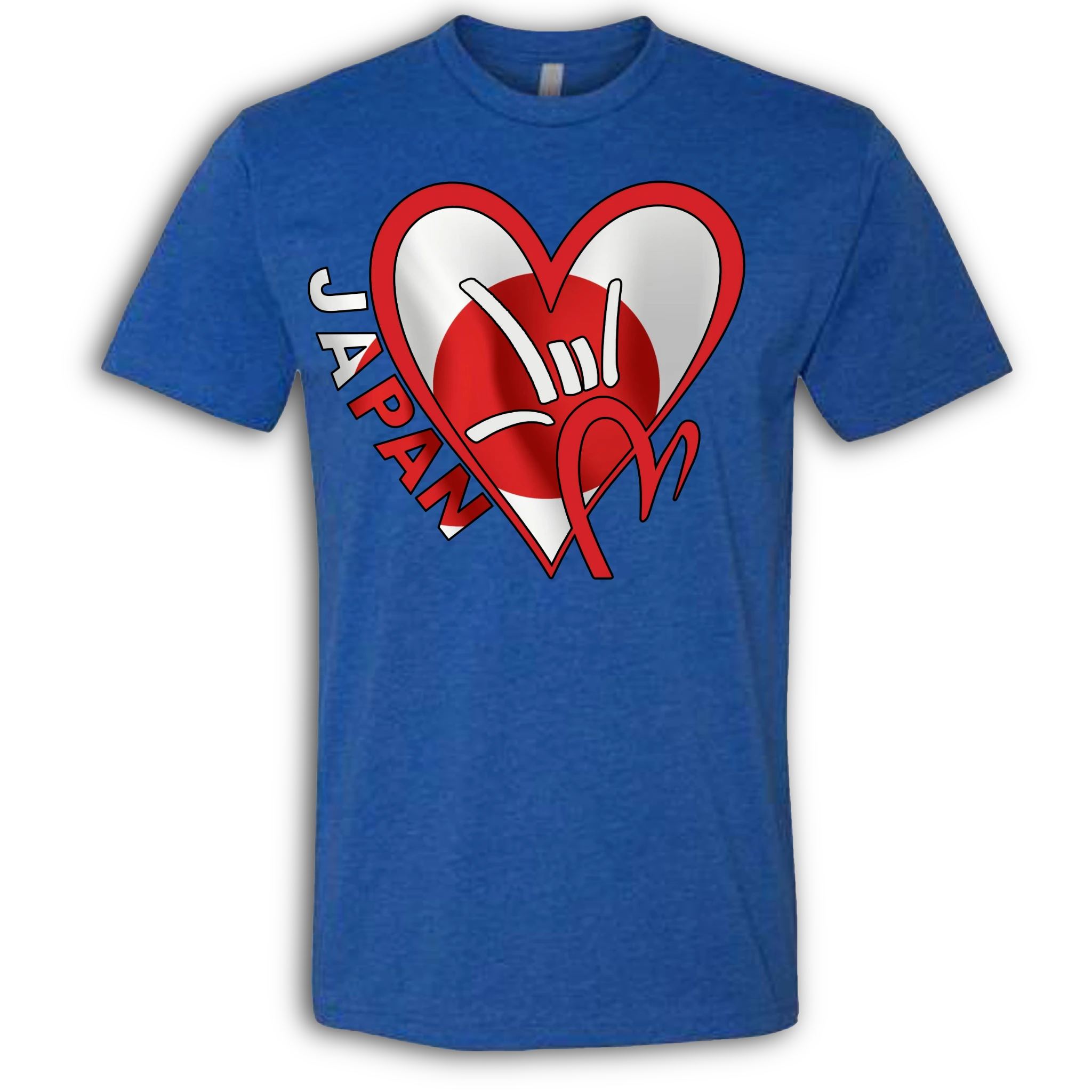 Japan Flag ILY HEART T-Shirt