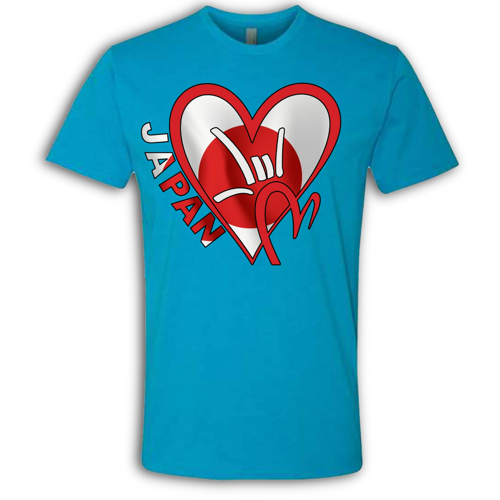 Japan Flag ILY HEART T-Shirt