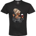 Just Breathe ASL V-Neck T-Shirt (MEN)