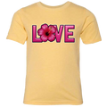 LOVE - Hibiscus T-Shirt (kids sizes)