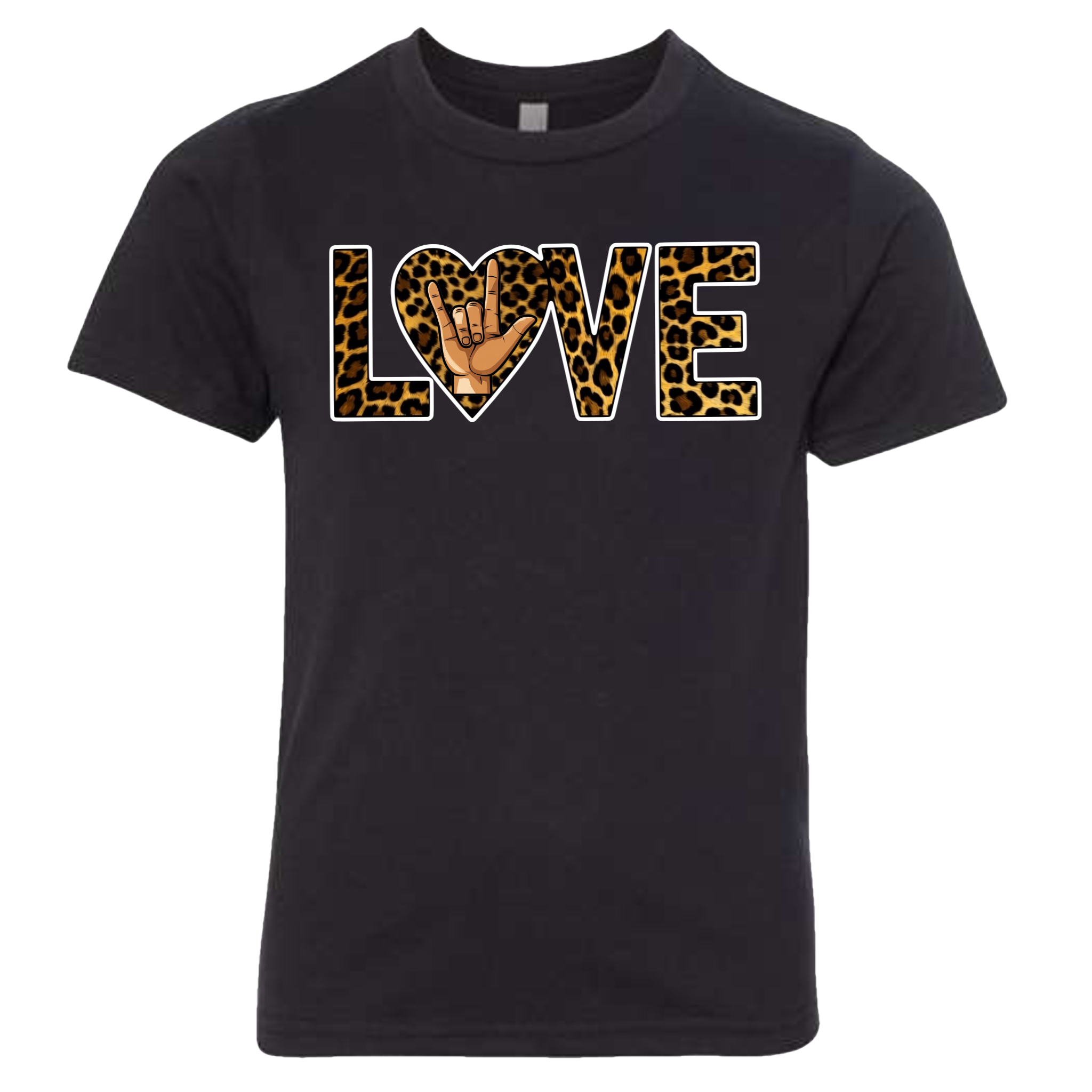 LOVE - Leopard T-Shirt (kids sizes)