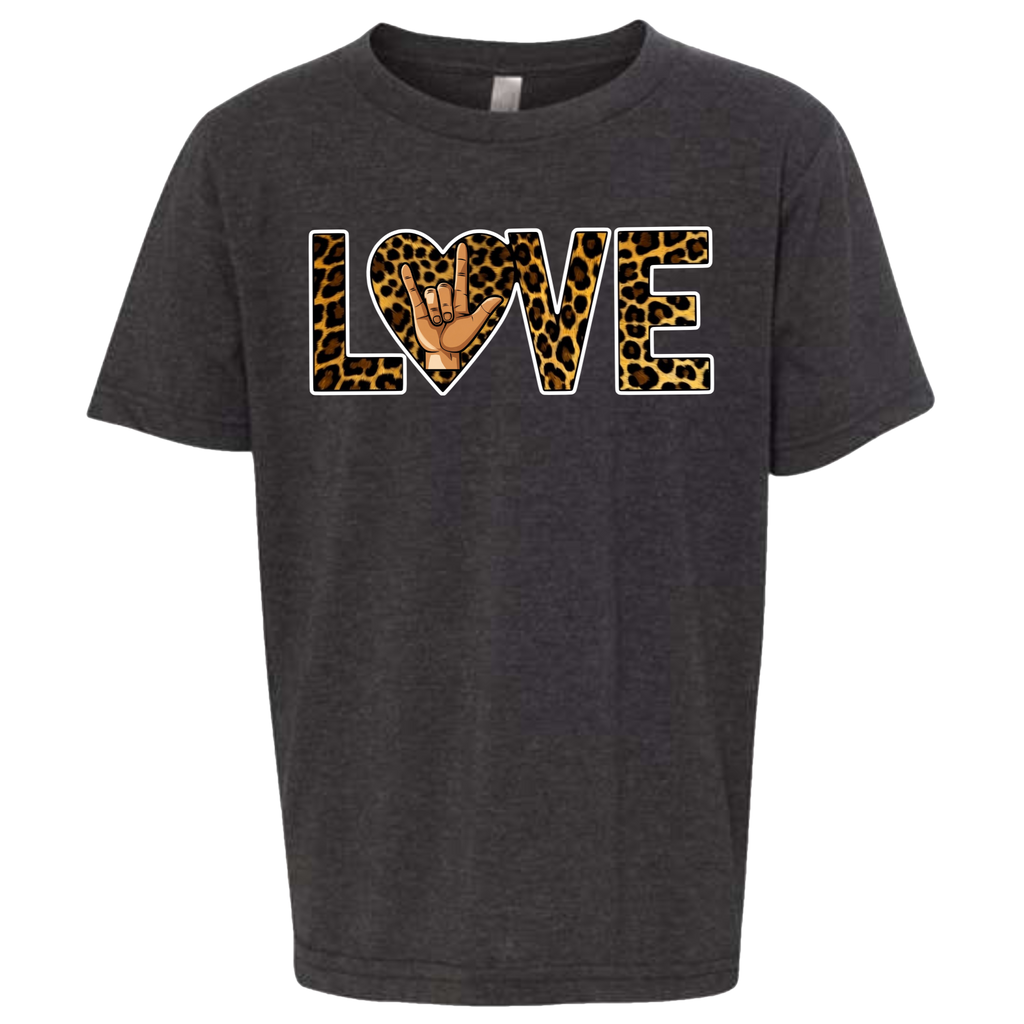LOVE - Leopard T-Shirt (kids sizes)
