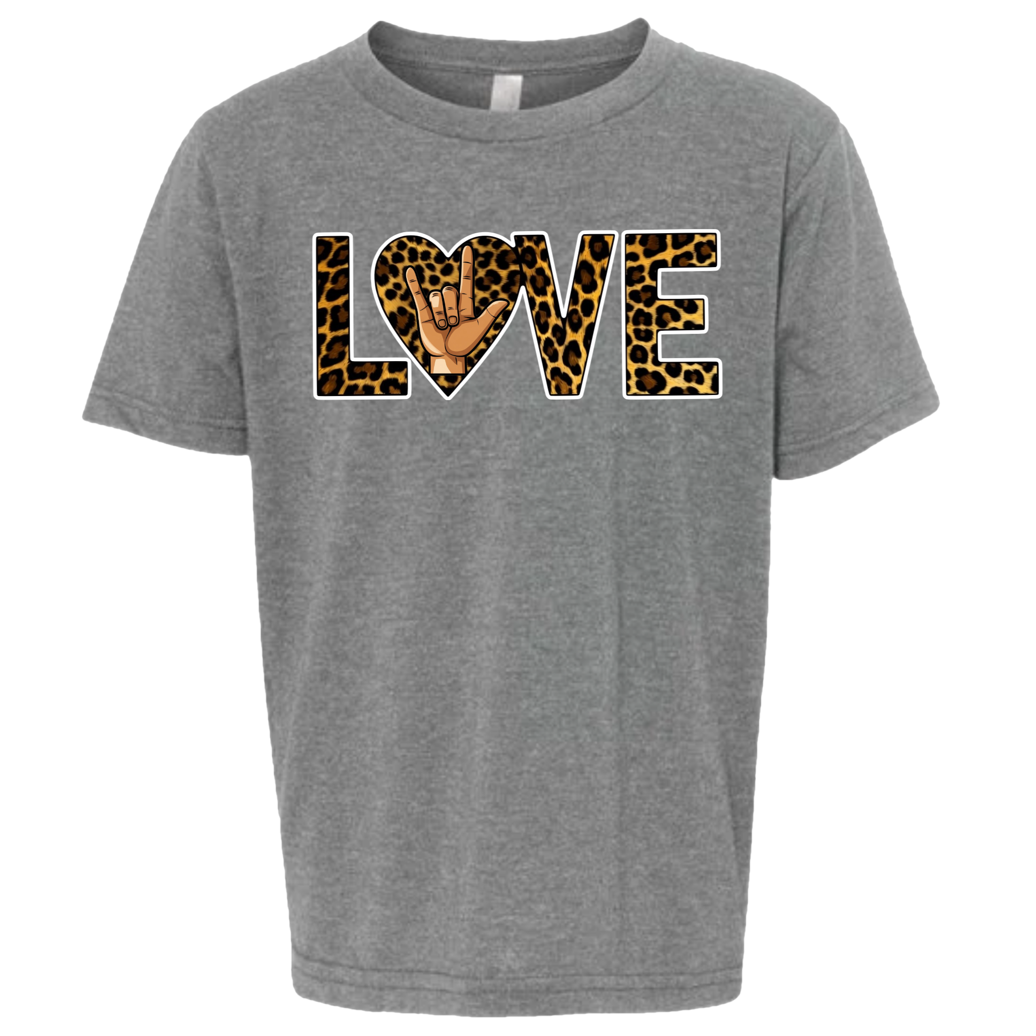 LOVE - Leopard T-Shirt (kids sizes)